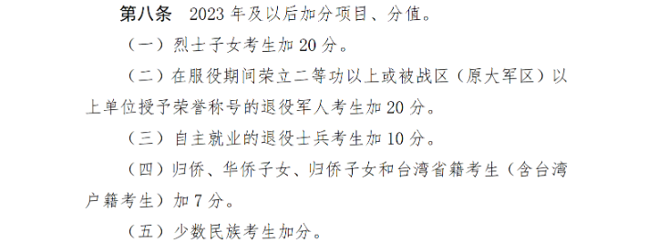 2025广西高考加分项目有哪些_加分政策是怎样的